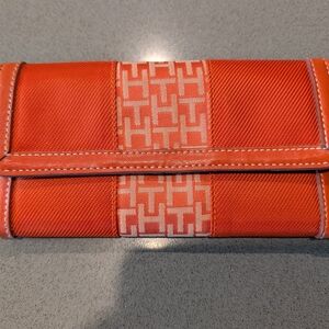 Tommy Hilfiger Orange Wallet